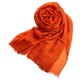 Brown giant shawl in cashmere 200 x 140 cm