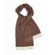 Grey herringbone scarf