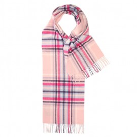 Rose tartan scarf in lambswool