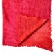 Cashmere shawl in fuchsia and orange spray pattern