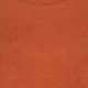 Orange blouse in silk and cashmere