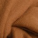 Brown cashmere scarf in twill weave