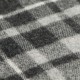 Grey tartan scarf