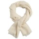 Off white jacquard pashmina stole in pure cashmere