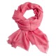 Pink jacquard pashmina stole
