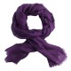 Dark purple pashmina stole in diamond weave