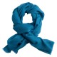 Steel blue pashmina stole in diamond weave