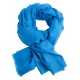 Azure pashmina scarf in twill weave