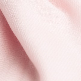 Light pink pashmina scarf in twill weave