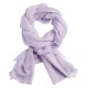 Lavender pashmina shawl in 2 ply twill weave