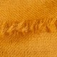 Dark golden pashmina shawl in 2 ply twill weave