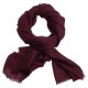 Maroon pashmina shawl in 2 ply twill weave