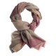 Large checkered pashmina shawl in four colours