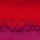 Two coloured shaded pashmina shawl in purple and coral