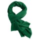 Dark green pashmina scarf in cashmere