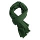 Army green pashmina scarf in twill weave