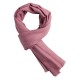 Mauve pashmina scarf in twill weave