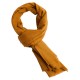 Dark golden pashmina scarf in cashmere