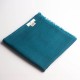 Petrol green pashmina shawl in 2 ply twill