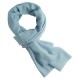 Ice blue cashmere scarf