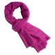 Violet cashmere scarf in twill weave