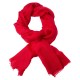 Dark red pashmina stole in 2 ply twill weave
