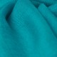 Petrol blue pashmina stole in 2 ply twill weave