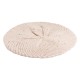 Beige flecked cashmere beret