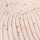 Beige flecked cashmere beret
