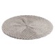 Grey flecked cashmere beret