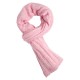 Soft pink flecked cashmere scaf