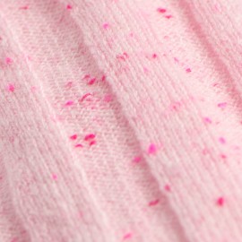 Soft pink flecked cashmere scaf