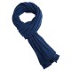 Blue flecked cashmere scarf