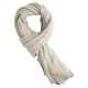 White flecked cashmere scarf