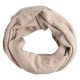 Beige flecked cashmere snood