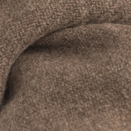 Natural grey brown yak scarf