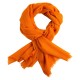 Orange pashmina stole in diamond weave
