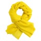 Yellow pashmina stole in diamond weave