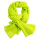 Lime green pashmina stole in diamond weave