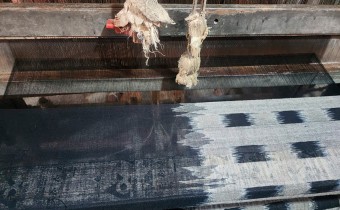 Ikat weaving
